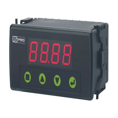Indicateur de process RS PRO, Affichage à 7 segments, 4 digits ( Prix pour 1 )