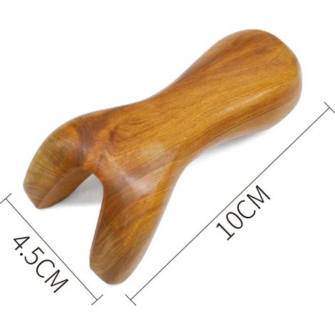 Filiyano-Rouleau de massage en bois parfumé pour les pieds - Réflexologie, acupuncture, thérapie par massage des méridiens, drainage lymphatique