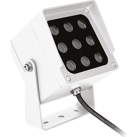 Projecteur Led Blanc Ges2230 18W Avec Support Ip65, Température De Lumière Sélectionnable 3000K/4000K/6500K - Gea Luce (1/2)