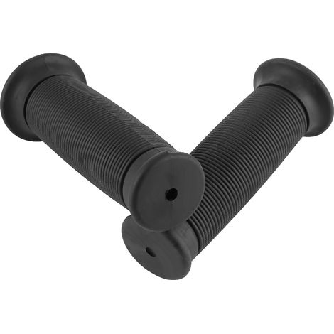 Universelle Vintage-Motorradgriffe 22 mm/25 mm, schwarze rutschfeste Griffe für klassische Lenker (1/5)