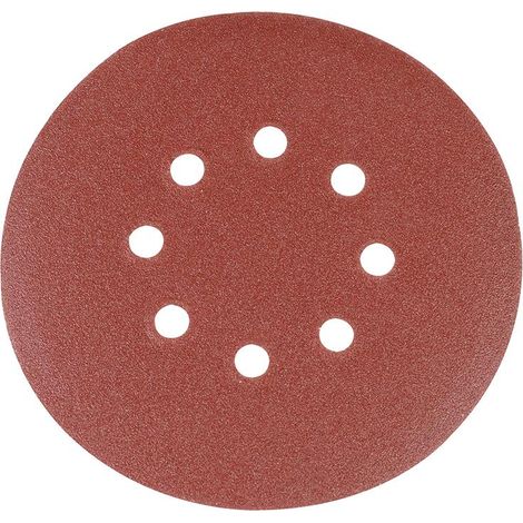 Klettschleifscheiben, gelocht, 150 mm, 10er-Pckg. 120er-Körnung