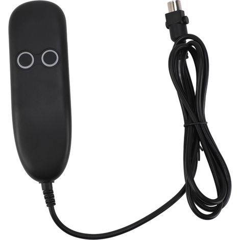 Télécommande de canapé électrique 2 boutons pour fauteuil massant et inclinable, prise droite 5 broches pour home cinéma