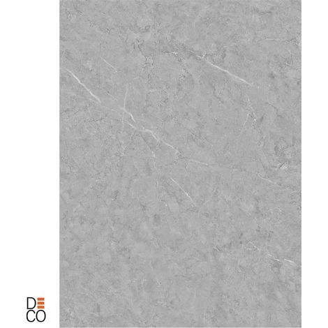 Panneaux muraux décoratifs - DECOPINE - Effet pierre grise mate - 65x120 cm - Lot de 4 - 3,12 m²