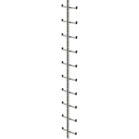 MUNK Einholmleiter Edelstahl V4A Länge 2,80m