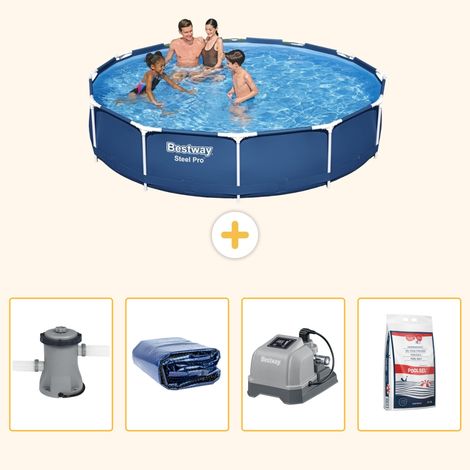 Bestway Bestway Steel Pro Ronde - 366x76 cm - 5-pièces S329 (1/5)