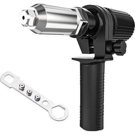 Riveteuse électrique, Adaptateur Riveteuse Rivet Gun Core Pull Accessoires Attachments Adaptateur de Joint de Foret de rivetage sans Fil (1/5)