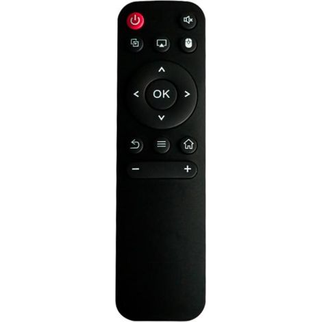 Beyamis Télécommande infrarouge pour projecteur HY300, HY320 et HY300 PRO : télécommande universelle portable en silicone à 7 boutons