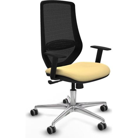 Piqueras y Crespo Mardos Bürostuhl Creme Ergonomisch