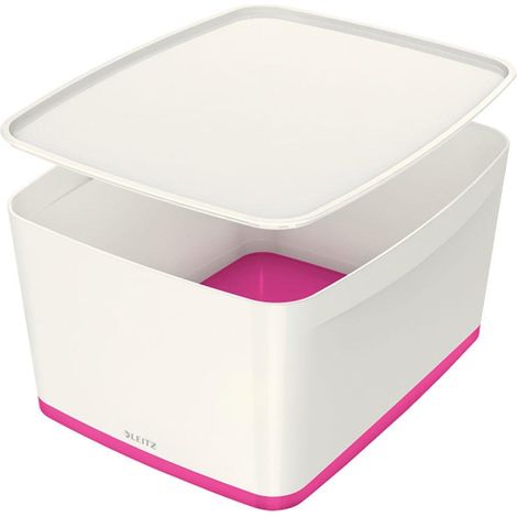Leitz My Box caja de almacenamiento rosa 18 litros