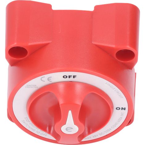 Interruttore a pulsante on/off da 350 A per batteria, interruttore automatico singolo per barca, auto, camion, rimorchio e camper. (1/5)