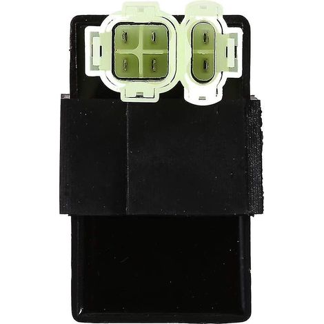 Boîtier CDI 6 broches pour allumeur AC, scooter, cyclomoteur, quad, moto tout-terrain, karting, 4 roues, moto (Gy6 50cc, 125cc, 150cc), noir, 1 pièce (1/5)