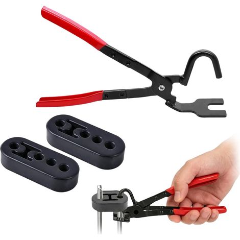 Pince pour échappement automobile set, 26080mm, Pince à caoutchouc d'échappement, Pince pour Caoutchoucs d'Échappements, Pince pour démontage d'échappement automobile, pour la réparation de véhicules (1/5)