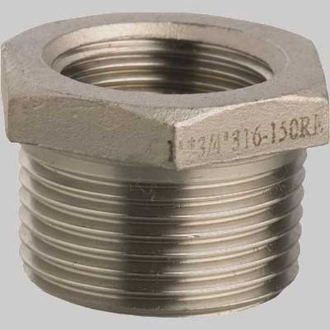RIDUZIONE M/F ACCIAIO INOX - 3/4 x 1/2