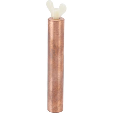 Anode de remplacement en cuivre pour ioniseur de piscine haute efficacité, électrolyseur solaire à choc thermique.