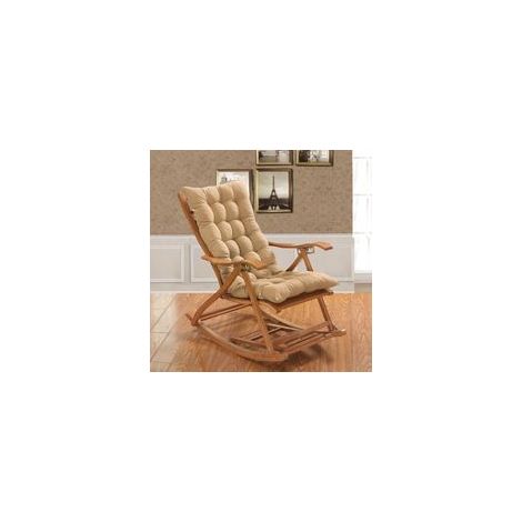Coussin Chaise Lounge Jardin Extérieur 120X48CM,Coussin Fauteuil Epais Doux,Coussin pour Chaise À Bascule,Coussin inclinable pour Chaise,Fauteuil,Sièges d'auto (sans Chaise)