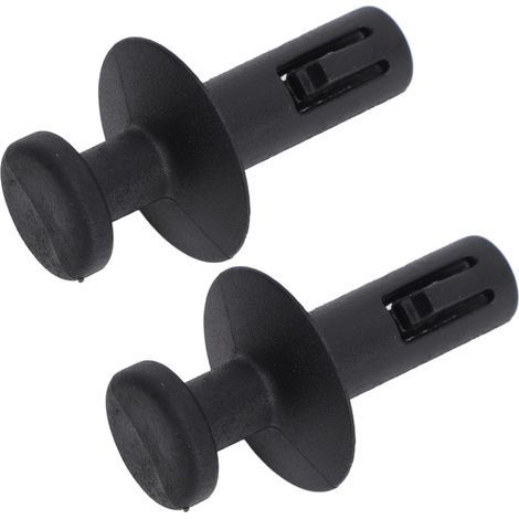 BRAVIX Lot de 2 clips pour tablette à colis 95129884 en plastique pour housse de bagage de voiture, clip pivotant de remplacement (1/3)
