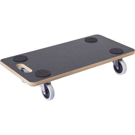 TOOLCRAFT TO-10765245 Plateau à roulettes MDF Charge max: 200 kg 582 mm x 291 mm x 110 mm (1/4)