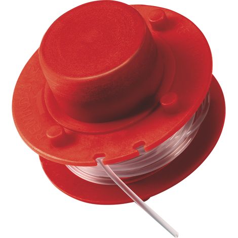 Original Einhell Ersatzfadenspule für Rasentrimmer (Rasentrimmer-Zubehör und Ersatzteil passend für Einhell Akku-Rasentrimmer GE-CT 18/30 Li, Fadenlänge 5 m) (1/2)