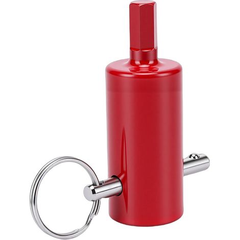Adaptateur de perceuse pour cric de remorque, goujons de poignée de 1 pouce, manivelle robuste, outil de fonctionnement rapide pour remorques à plat (1/5)