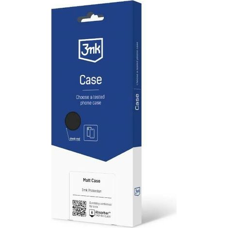 Funda para Xiaomi Poco M5 3MK, color negro mate.