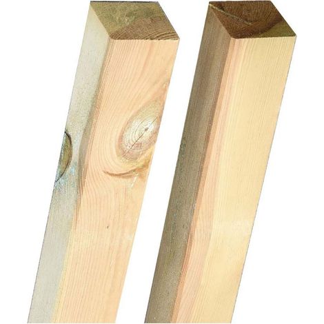 Holzpfosten 7x7x100cm F30606 Faura