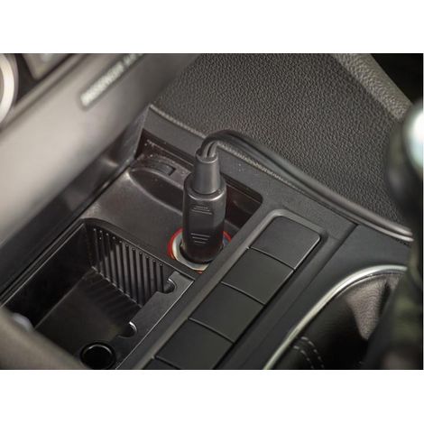 [GEBRAUCHT] Black+Decker ADV1200 Leistungsstarker Handstaubsauger für das Auto, Zyklon, 12V, Grau und Rot
