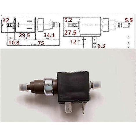 Pompe électromagnétique 2025 220V 19W, compatible avec les balais vapeur et les fers à repasser vapeur, peut remplacer le balai vapeur auto-amorçant et le fer à repasser vapeur CEME E15 19W. (1/4)