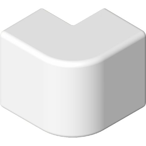 angle extérieur - 40 x 25 - blanc - ta-e - iboco 00689