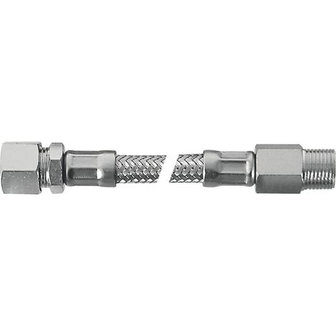 SCELTO DA DESIVERO Flessibile Flex inox att.bicono d.10 mp1/2"l.500 codice prod: DSV04764 (1/2)
