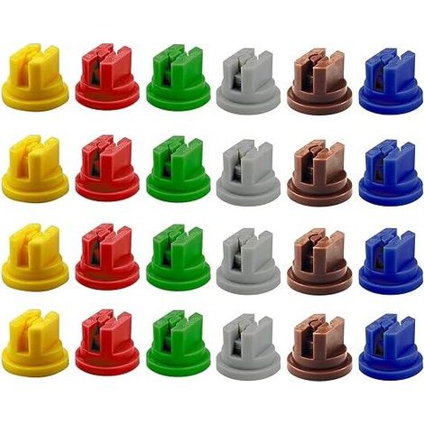 24pcs 110 Degree Plastic Spray Nozzles for Agriculture Forestry (1/5)