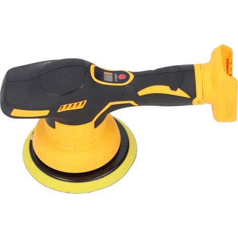 Polisseuse sans fil 6 pouces à 6 vitesses variables Kit de cirage et polissage sans balais pour voiture Compatible avec la batterie DCB200 (1/5)