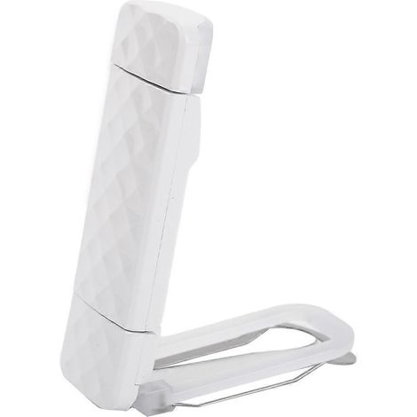 Lampe de chevet rechargeable avec marque-page lumineux, blanche (1/5)