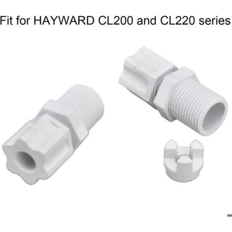 Clapet Anti-Retour et Raccord d’Entrée Hayward CLX220 – 1/4 Pouce – Accessoire de Chloration (1/4)
