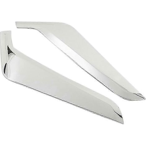 1 paire d'accessoires de garniture latérale en acier inoxydable chromé pour voiture, compatibles avec : Série 5 F10 520Li 525Li 530 535Li 2011 (1/5)