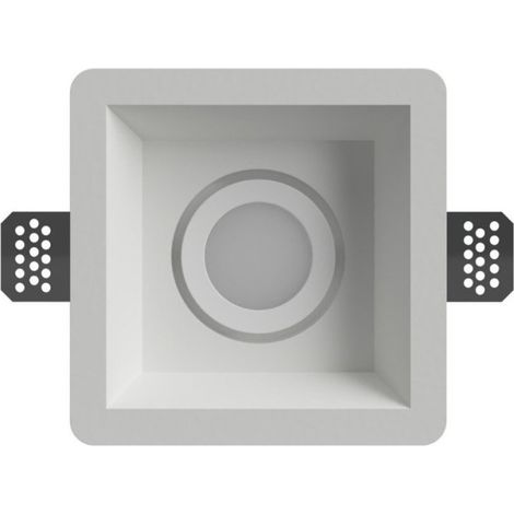 Faretto incasso lampadari bartalini seye q gu10 led gesso verniciabile