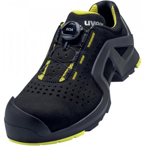 uvex Sicherheitshalbschuhe 65682 S1P SRC uvex 1 x-tended support, Weite 11, Größe 35 PUR-Sohle