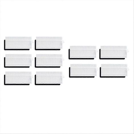 Lot de 10 filtres de nettoyage pour aspirateur robot Lubluelu SG60 SL60 SL60D SL61/Laresar L6 Nex. (1/5)