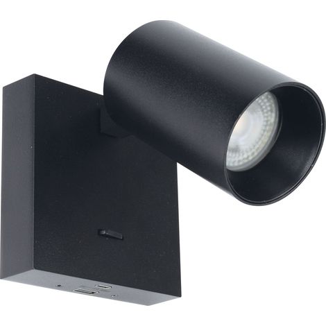 ELISE Liseuse Applique tableau orientable et basculant GU10 CCT 3000/4000K 5W ARIC 51821
