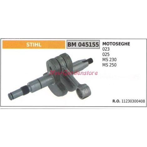 Albero motore STIHL motore motosega 023 025 MS 230 250 045155
