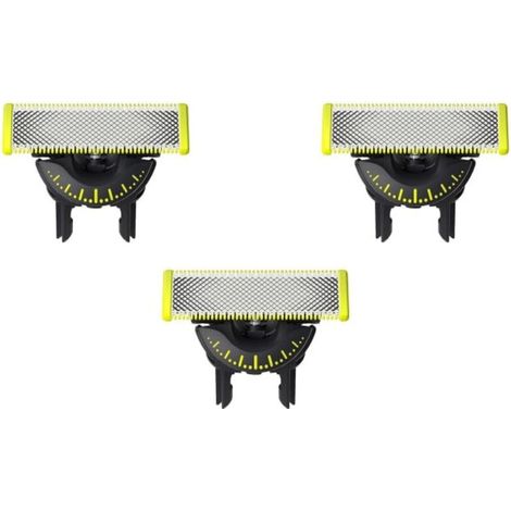 Lames de rechange (lot de 3) compatibles avec la tondeuse rotative Philips OneBlade 360° [YJD] (1/4)