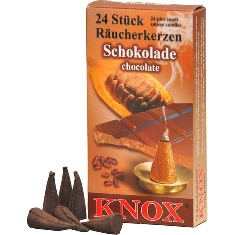 Knox Räucherkerzen - Schokolade 24 Stück Räucherwaren