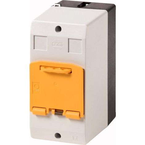Coffret isolant pour PKZ01 +VHI +dispositif de cadenassage jaune version NA EATON CI-PKZ01-NA-SVB-V