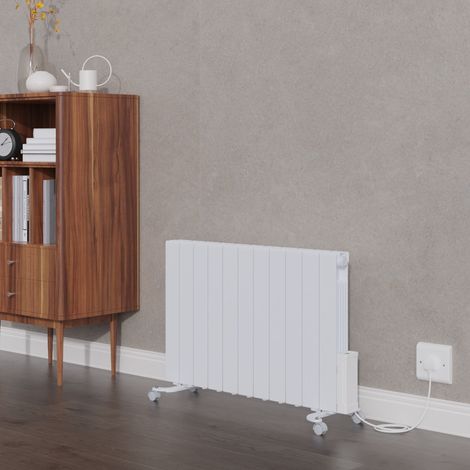 Warmehaus Oil Filled 11 Fin WiFi Electric Heater 575x935mm 2000W (1/5)