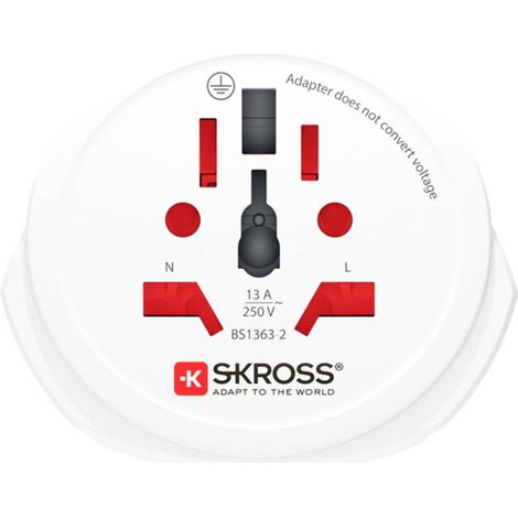Skross 1.500221C-E Adattatore da viaggio