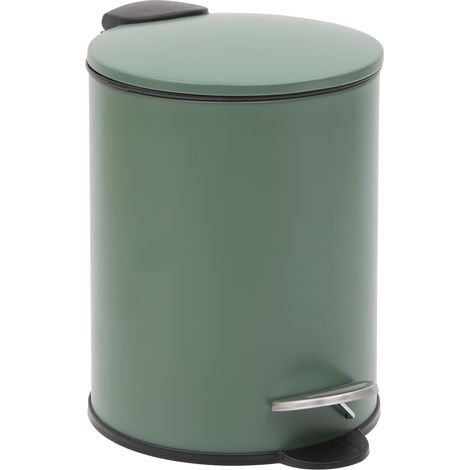 Poubelle colorama ronde 2,7l vert - 5five (1/2)