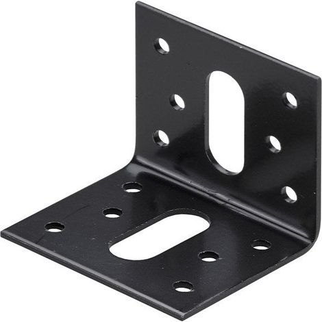 HETTICH Equerre noir HETTICH, l.50 mm x P.57 cm