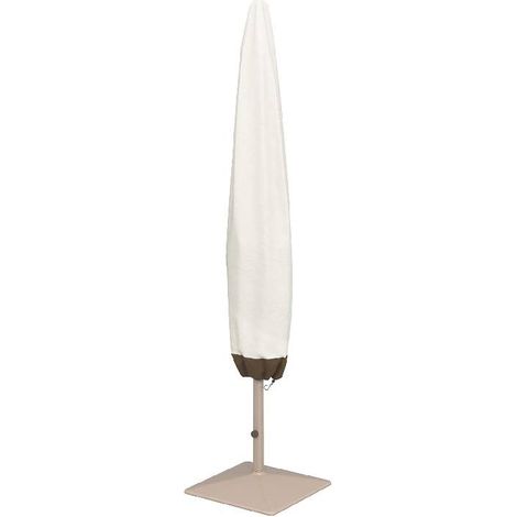 Copertura per ombrellone, 17,8 x 58,4 x 193 cm, beige + marrone chiaro