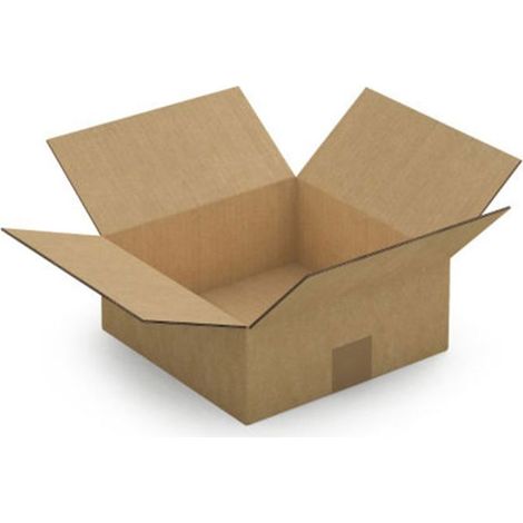 15 cartons d'emballage 25 x 25 x 10 cm - Double cannelure (1/2)