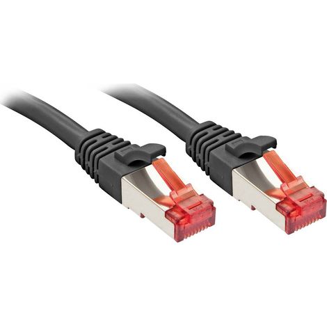 Câbles réseau et DAC LINDY Cat.6 S/FTP Cable Black 15m Patch Cable (1/4)