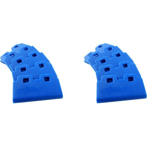 Lot de 20 raclettes en caoutchouc pour imprimantes jet d'encre Roland FH-740Mimaki JV33/JV5/CJV30 et Mutoh DX5/DX7 (tête d'impression bleue). (1/5)